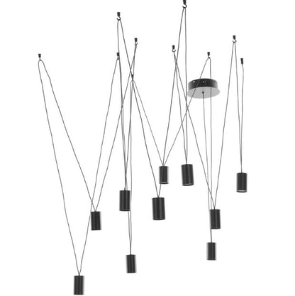 Полилей Atlas, черен, led 50w, 3000k, 4169/10 BK
