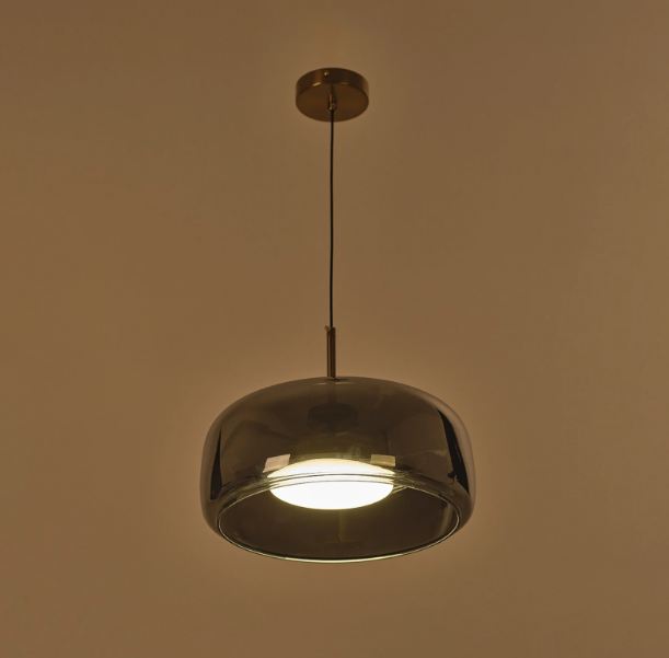 Пендел Jasmine, мат злато, led 12w, 4000K, 2867 SM
