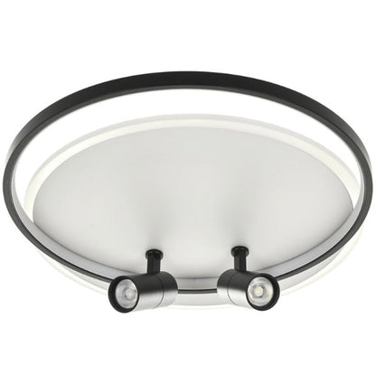 Плафон Gravity със смарт управление, черен, led 116w, 3000-6000k, 3013T