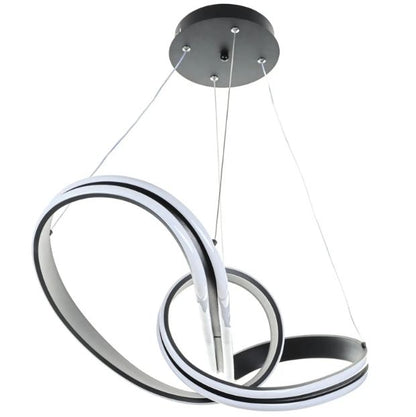 Полилей Taurus, черен, led 108w, 4000k, 2306 bk