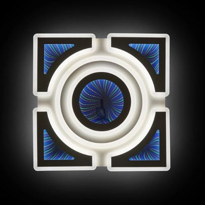 Плафон Lilium, бял, led 98w, 3000k-4000k-6000k, 2300