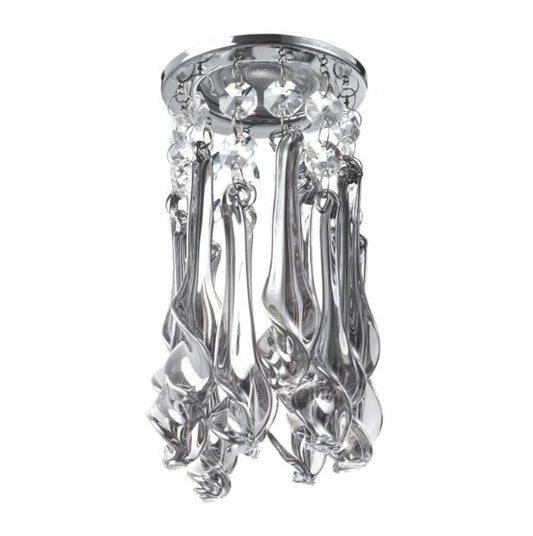 Кристална луна, хром, 1x40w, 1692 ch