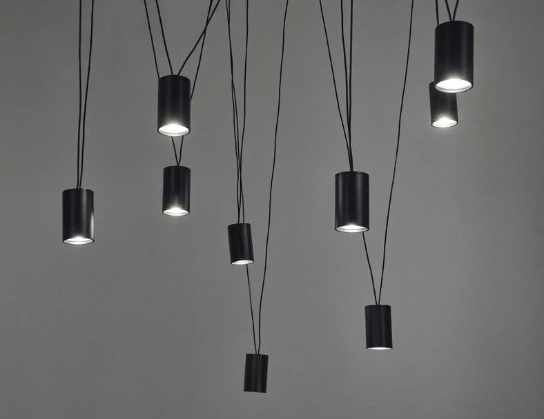 Полилей Atlas, черен, led 50w, 3000k, 4169/10 BK