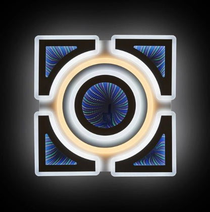 Плафон Lilium, бял, led 98w, 3000k-4000k-6000k, 2300