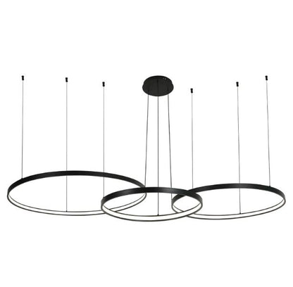 Полилей със смарт управление Adante, черен, led 155W, 5911lm, 3000-6000k, 4037/102w bk