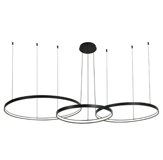 Полилей със смарт управление Adante, черен, led 155W, 5911lm, 3000-6000k, 4037/102w bk