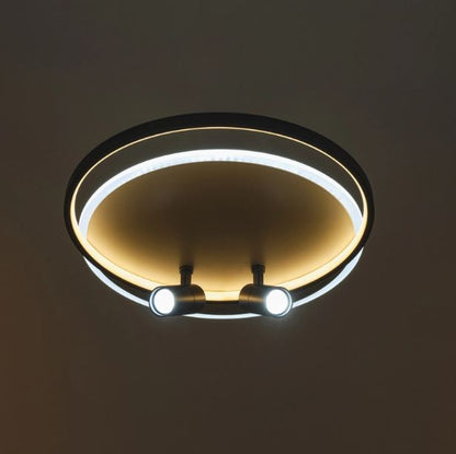 Плафон Gravity със смарт управление, черен, led 116w, 3000-6000k, 3013T