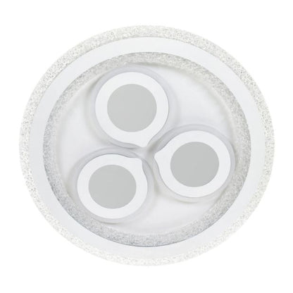 Плафон Globo, бял, led 90w, 3000k-4000k-6000k, 2416