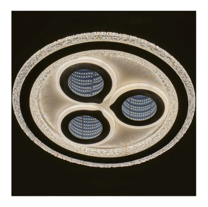 Плафон Globo, бял, led 90w, 3000k-4000k-6000k, 2416