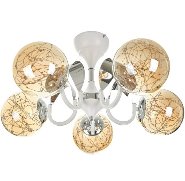 Полилей Immoa, хром, led 5x5w, 2785/5 CH