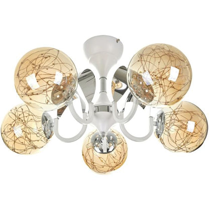 Полилей Immoa, хром, led 5x5w, 2785/5 CH