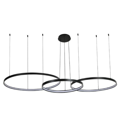Полилей със смарт управление Adante, черен, led 155W, 5911lm, 3000-6000k, 4037/102w bk