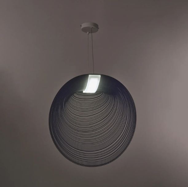 Полилей Void, черен, led 16w, 3000k, 4227/600 BK