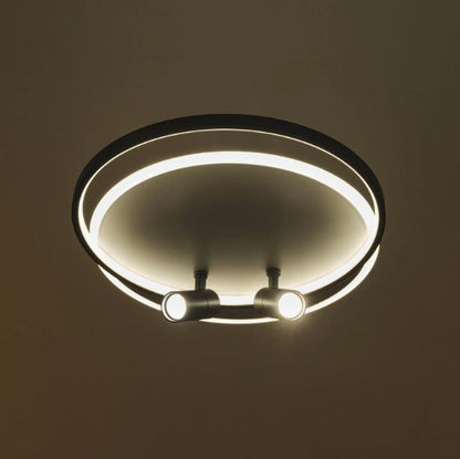 Плафон Gravity със смарт управление, черен, led 116w, 3000-6000k, 3013T