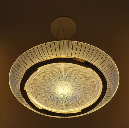 Пендел Andromeda, бял, led 36w, 3000-6500k, 4015 GD