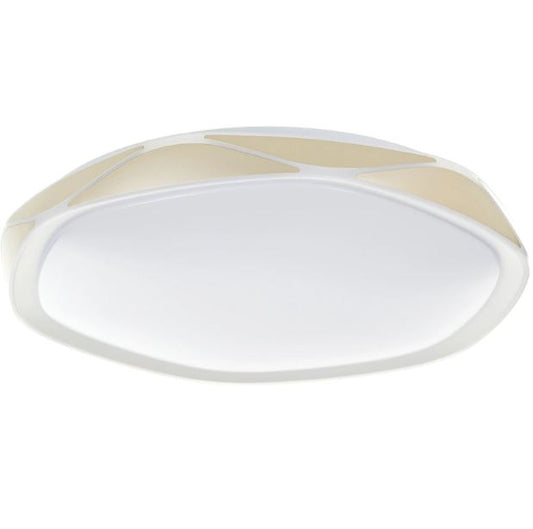 Плафон Diamond със смарт управление, мат злато, led 80w, 3000-6000k, 4000T/500 GD