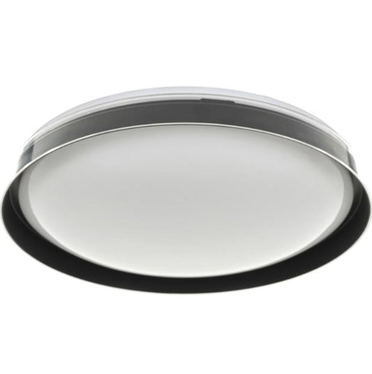 Плафон със смарт управление Ariel, черен, led 96w, 3000-6000k, 2887T/450 BK
