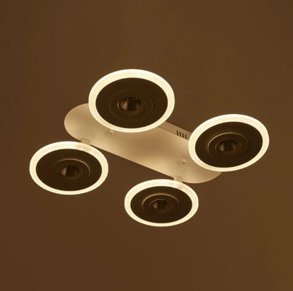 Плафон Lander, бял, led 84w, 3000-6000k, 2780/4