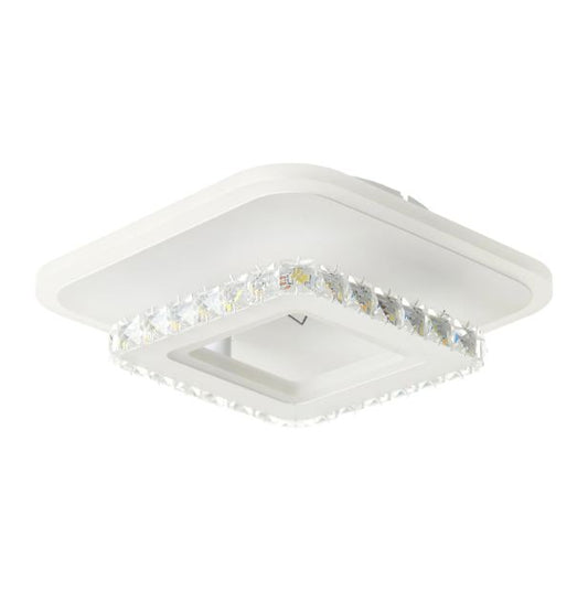 Плафон Sandstone, бял, led 31w, 4000k, 2611/31w