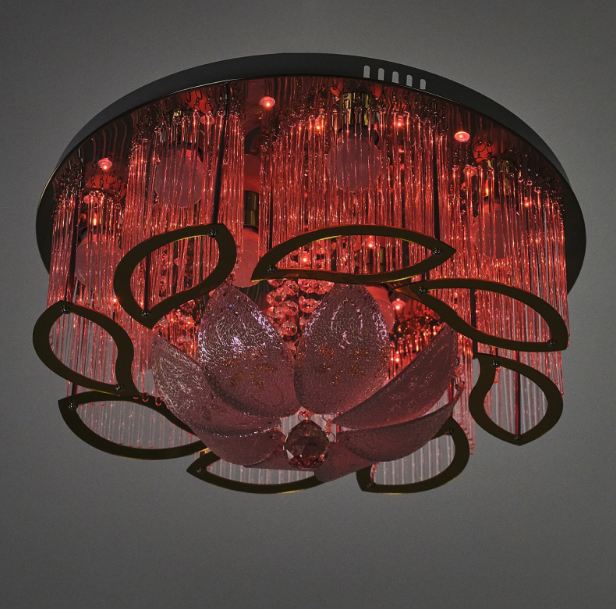 Плафон Chimera, златен, led RGB 8xe27, 3084/40 gd