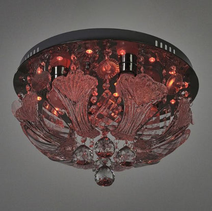 Плафон Natali, хром, led RGB 9w+4xe27, 3078/40 ch