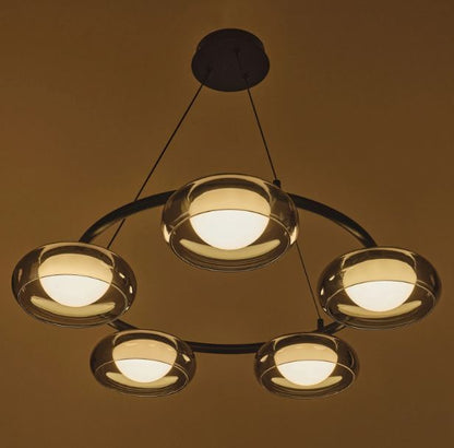 Полилей със смарт управление Novice, черен, led 88W, 4767lm, 3000-6000k, 4019/5p bk