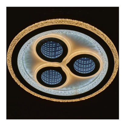 Плафон Globo, бял, led 90w, 3000k-4000k-6000k, 2416