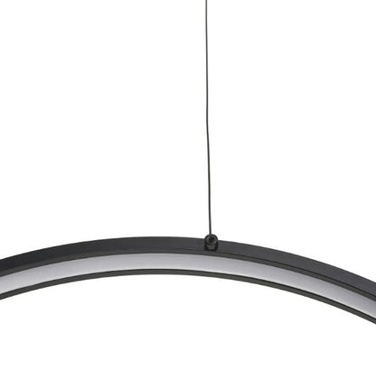 Полилей със смарт управление Adante, черен, led 155W, 5911lm, 3000-6000k, 4037/102w bk
