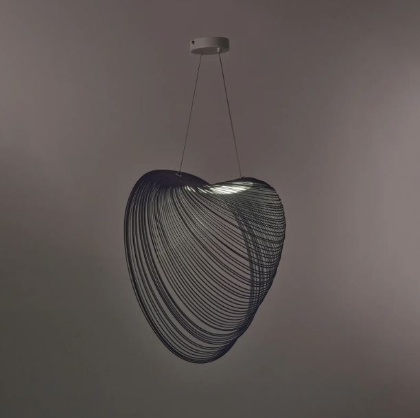 Полилей Void, черен, led 16w, 3000k, 4227/600 BK