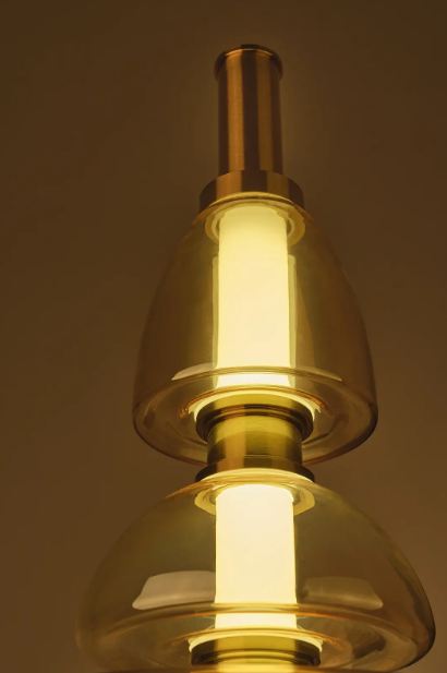 Настолна лампа Titans, матирано злато, led 30w, 4000k, 4238/TL68 SM