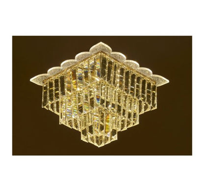 Плафон Tibet, злато, led 41w, 3000k-4000k-6000k, 2612/41w