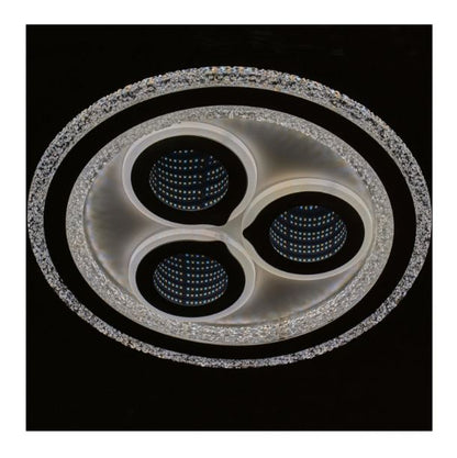 Плафон Globo, бял, led 90w, 3000k-4000k-6000k, 2416