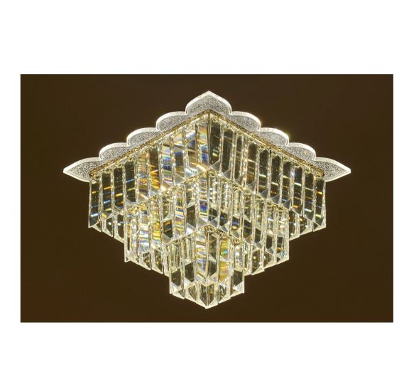 Плафон Tibet, злато, led 41w, 3000k-4000k-6000k, 2612/41w