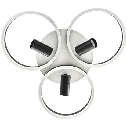 Плафон Gravity със смарт управление, черен, led 129w, 3000-6000k, 3012/3T