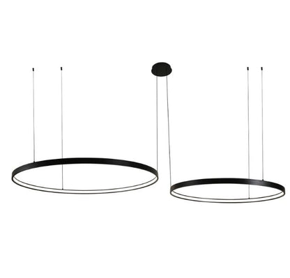 Полилей със смарт управление Adante, черен, led 116W, 4593lm, 3000-6000k, 4037/79w bk