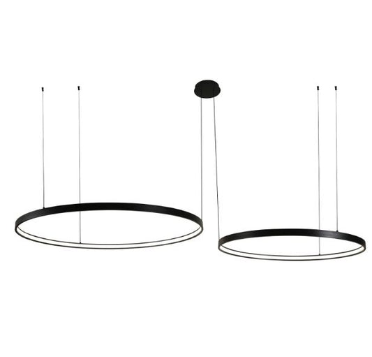Полилей със смарт управление Adante, черен, led 116W, 4593lm, 3000-6000k, 4037/79w bk