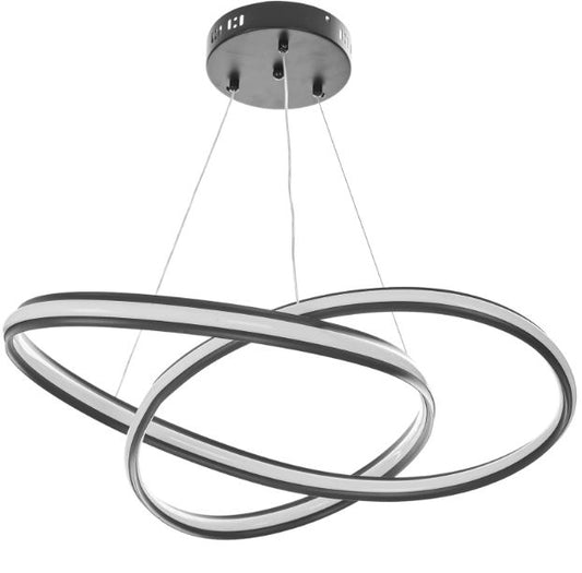 Полилей Gemini, черен, led 120w, 3000-6000k, 2788/60 BK