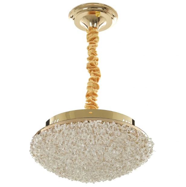 Полилей Yasmin, злато, led 60w, 3000-6000k, 4257/r30 gd