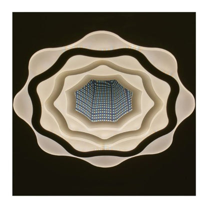 Плафон Anemone, бял, led 80w, 3000k-4000k-6000k, 2417