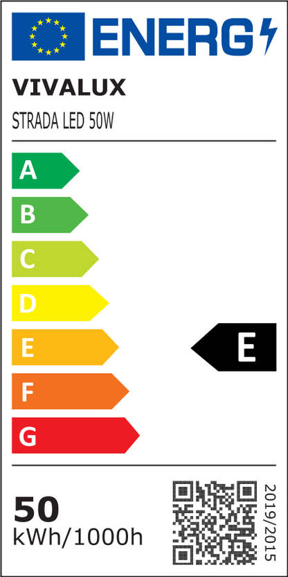 ВЛАГОЗАЩИТЕНО LED ОСВЕТИТЕЛНО ТЯЛО STRADA LED ∙ 50W ∙ 6400K ∙ IP65 / 004894