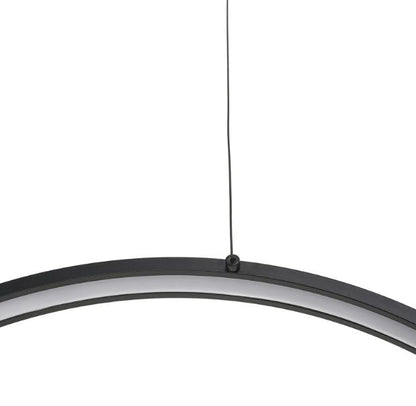 Полилей със смарт управление Adante, черен, led 51W, 2280lm, 3000-6000k, 4037/45w bk
