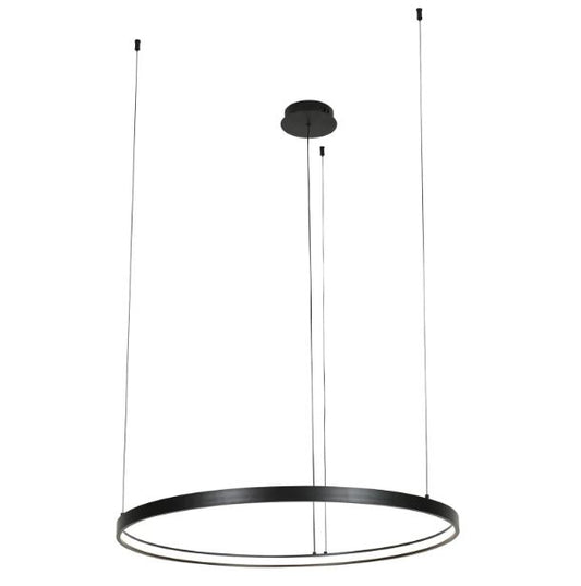 Полилей със смарт управление Adante, черен, led 38W, 1783lm, 3000-6000k, 4037/34w bk