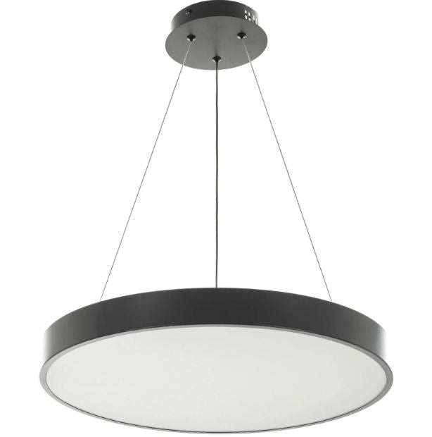 Полилей Eliza със смарт управление, черен, led 72w, 3000-6000k, 3010BK/500T
