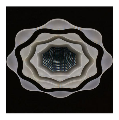 Плафон Anemone, бял, led 80w, 3000k-4000k-6000k, 2417