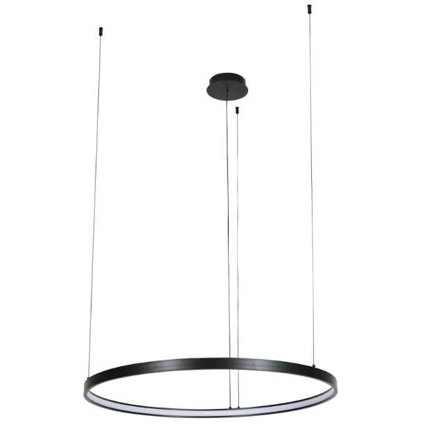 Полилей със смарт управление Adante, черен, led 38W, 1783lm, 3000-6000k, 4037/34w bk