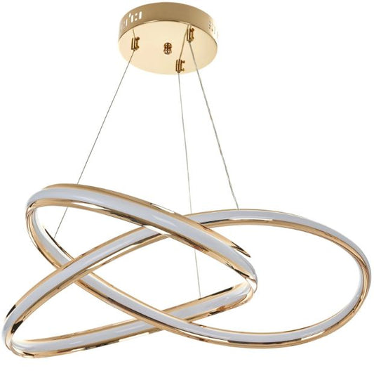 Полилей Gemini, златен, led 120w, 3000-6000k, 2788/60 GD