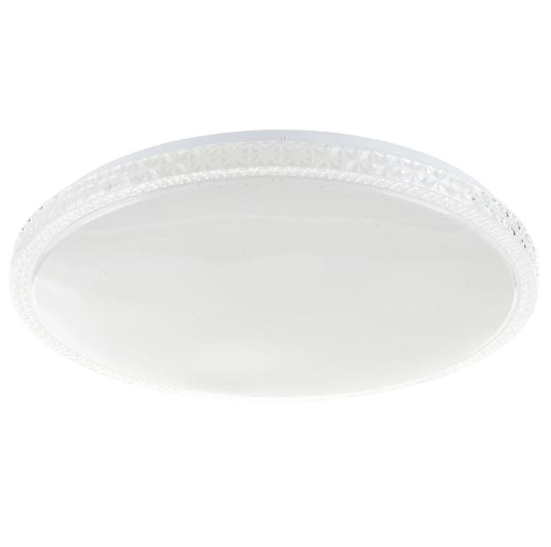 Плафон Ice, бял, led 96w, 3000к-6500к, 9600Lm, 2820/48W