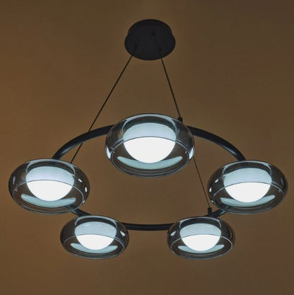 Полилей със смарт управление Novice, черен, led 88W, 4767lm, 3000-6000k, 4019/5p bk