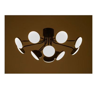 Плафон Dunna, черен, led 144w, 3000к-4000k-6000к, 2410 BK