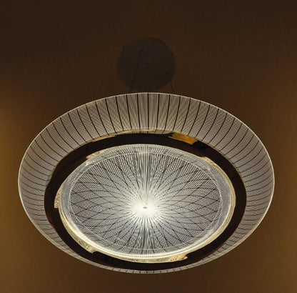 Пендел Andromeda, бял, led 36w, 3000-6500k, 4015 GD